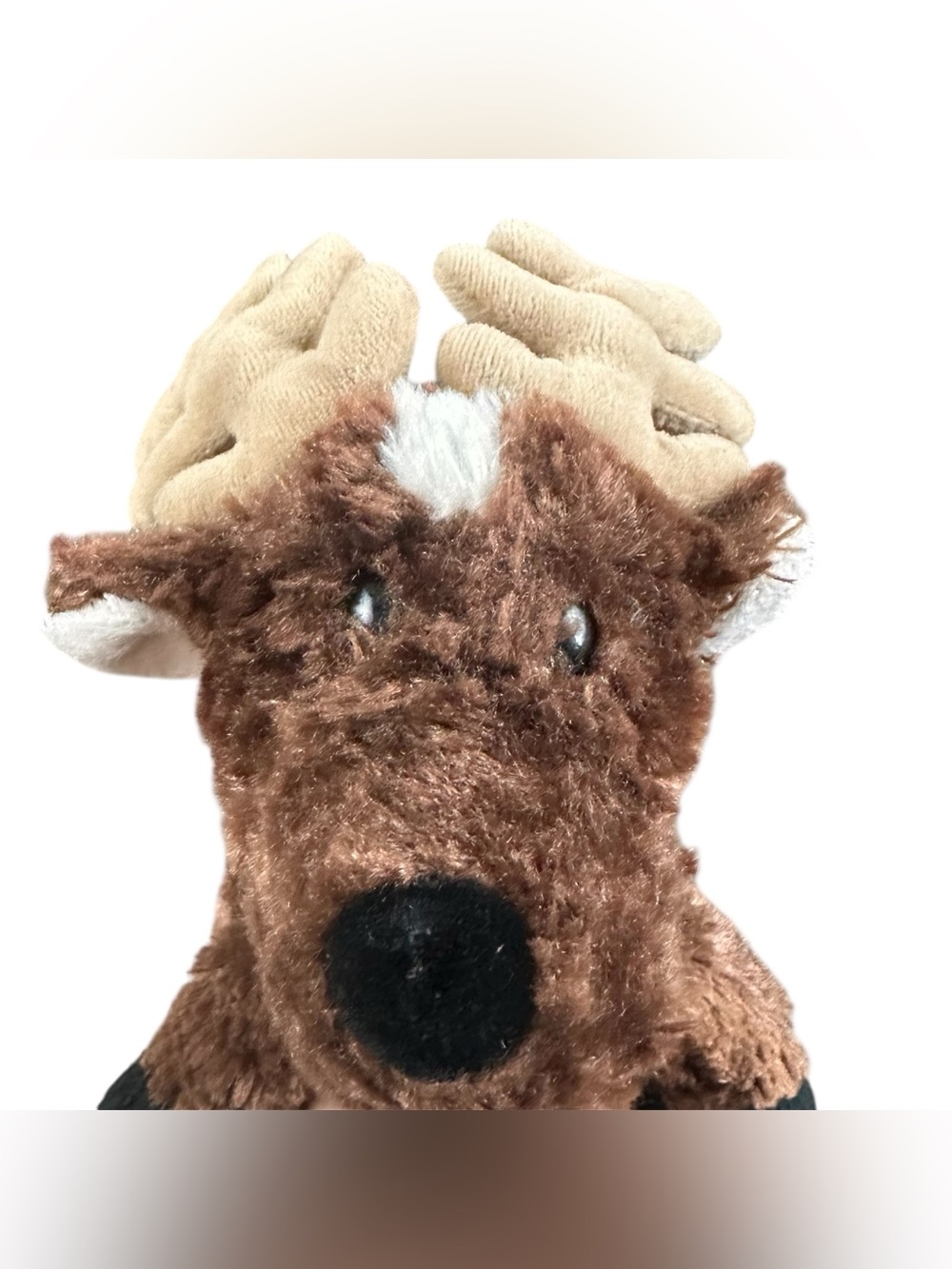 Ganz Webkinz Reindeer HM137 Plush Stuffed Animal Christmas Moose Deer Brown 9”